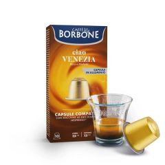 CAPSULE BORBONE ALLUMINIO CIAO VENEZIA COMPATIBILI NESPRESSO