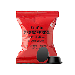 Capsule Compatibili A Modo Mio - Caffè Gattopardo - Toda - Gusto Ricco
