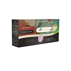 10 Pezzi Capsule Compatibili Nespresso Lollo Caff Ginseng