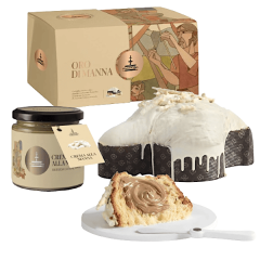 COLOMBA FIASCONARO ORO DI MANNA CON CREMA ALLA MANNA DA SPALMARE - 1 KG
