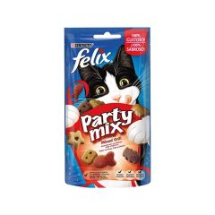 Felix Party Mix Gatto Mixed Grill Manzo - Pollo e Salmone 60 Gr