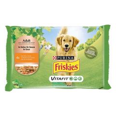 Friskies Bocconi in Salsa - pollo e carote - 4x100 Gr