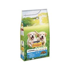 Friskies Crocchette Cane Junior con Pollo - Verdure e Latte 15 Kg