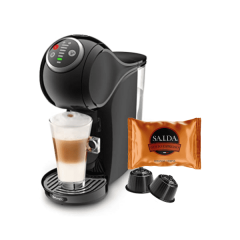 N1 Macchina Caff Nescaf Dolce Gusto Genio S Plus Colore Nera  60 Capsule Saida Orange Crema  Bicchierino Omaggio