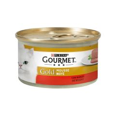 Gold Gatto Mousse con Manzo 85 Gr