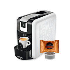 Lavazza Ep Mini - Macchina Caffè + 50 Espresso Point Orange Crema