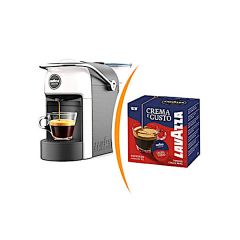 Lavazza Jolie - Macchina Caffè + 36 Lavazza A Modo mio - Crema e Gusto