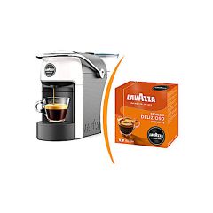 Lavazza Jolie - Macchina Caffè + 36 Lavazza A Modo mio - Delizioso