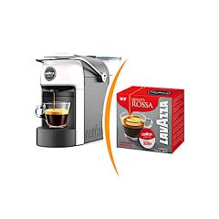 Lavazza Jolie - Macchina Caffè + 36 Lavazza A Modo mio - Qualità Rossa