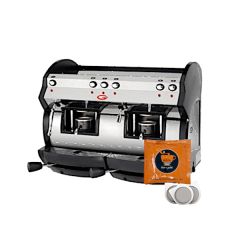 Macchina Caffe - Dada Vapor Double 230V  100 Cialde Ese - Orange crema