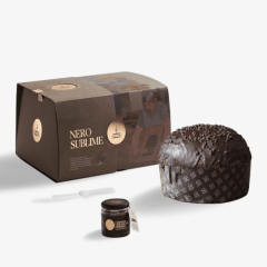 Fiasconaro Nero Sublime - Panettone con Cioccolato Fondente - 1Kg