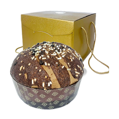 Panettone Artigianale da 1 Kg Caff e Cioccolato