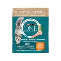 Purina One Adult - Pollo e Cereali Integrali Bifensis 800 Gr