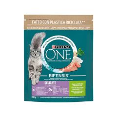 Purina One Delicate - Ricco in Tacchino - Bifensis 800 Gr