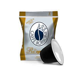 Capsule Caffè Borbone compatibili Nespresso, Respresso miscela Oro