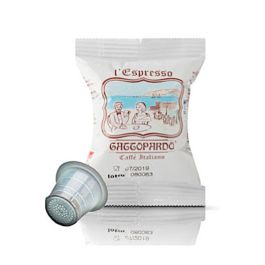 Capsule caffè Gattopardo compatibili Nespresso, miscela Blu