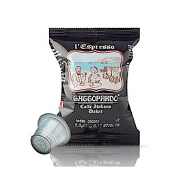 Capsule caffè Gattopardo compatibili Nespresso, miscela Dakar