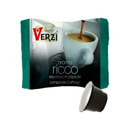 Capsule Verzì Caffè Compatibili con Caffitaly, aroma Ricco