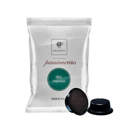 Capsule Lollo Caffè Compatibili con A Modo Mio, miscela Decaffeinata