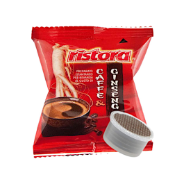 Ginseng Solubile Ristora in capsule compatibili Espresso Point, 25 pezzi