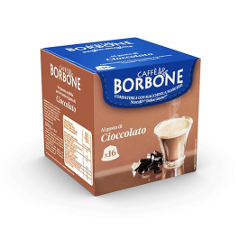 Capsule Cioccolata Caffè Borbone compatibili Dolce Gusto, Superciock 16 pezzi