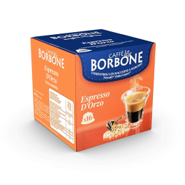 Caffè d'Orzo, Capsule compatibili con Dolce Gusto, Caffè Borbone, 16 pezzi