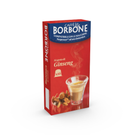 Capsule Borbone Ginseng Compatibili Nespresso, 10 pezzi