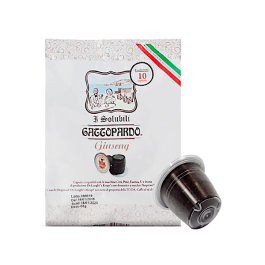 Ginseng Solubile in Capsule Gattopardo Compatibili Nespresso