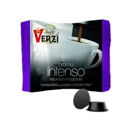Capsule Verzì Caffè compatibili Lavazza A Modo Mio, miscela intenso