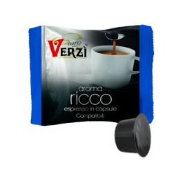 Capsule Verzì Caffè Compatibili con Lavazza Blue, aroma Ricco