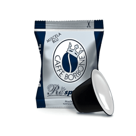 Capsule Caffè Borbone compatibili Nespresso, Respresso miscela Blu