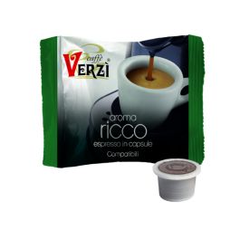 Capsule Verzì Caffè Compatibili con Uno System, aroma Ricco