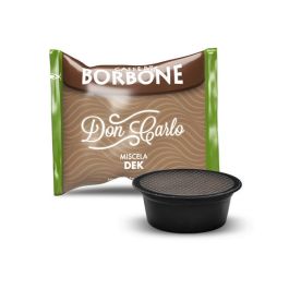 Capsule Caffè Borbone compatibili A Modo Mio, Don Carlo miscela Dek