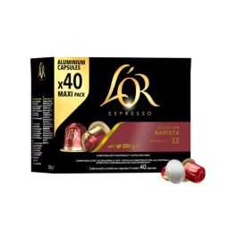 Capsule LOR in alluminio, Espresso Barista, compatibili con Nespresso