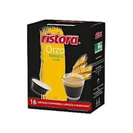 Orzo Solubile Ristora in capsule compatibili A Modo Mio, 16 pezzi