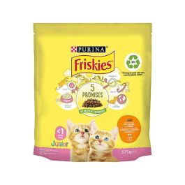 Friskies Crocchette per Gatti Junior con Pollo e Tacchino, Latte e Verdure, 375gr