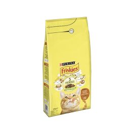 Friskies Gatto crocchette Adult con mix Pollo, Tacchino e Verdure, 2 Kg