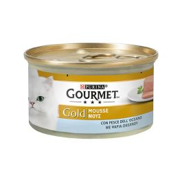 Gourmet Gold Gatto Mousse con Pesce dell'Oceano, 85gr