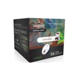 Cioccolato solubile, Capsule compatibili Nescafè Dolce Gusto, Lollo Caffè, 16 pezzi