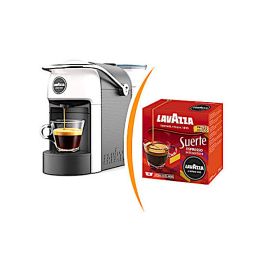 Macchina Caffè Lavazza A Modo Mio Jolie + 36 capsule A Modo Mio Suerte