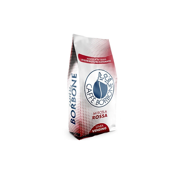 Caffè Borbone rosso in grani, linea vending, 1 Kg