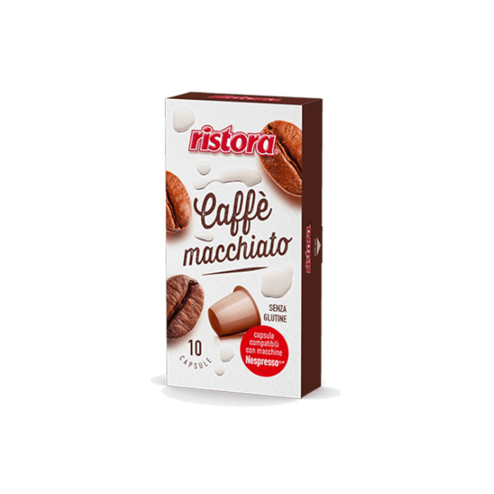 Caffè Cortado Ristora in capsule compatibili Nespresso, 10 pezzi