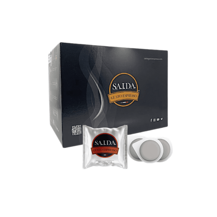 Cialde Saida Gusto Espresso, formato ESE 44, miscela White Casa