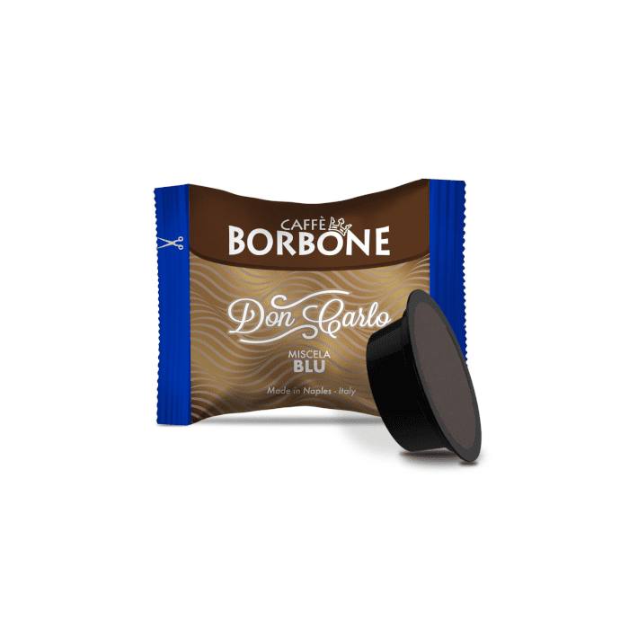Capsule Caffè Borbone compatibili A Modo Mio, Don Carlo miscela Blu