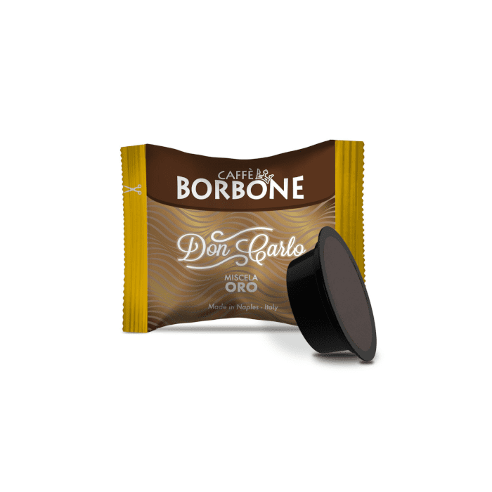 Capsule Caffè Borbone compatibili A Modo Mio, Don Carlo miscela Oro