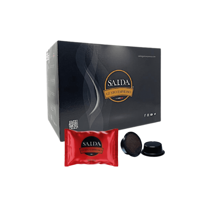 Capsule Saida Gusto Espresso Compatibili Lavazza A Modo Mio, miscela Red Dek