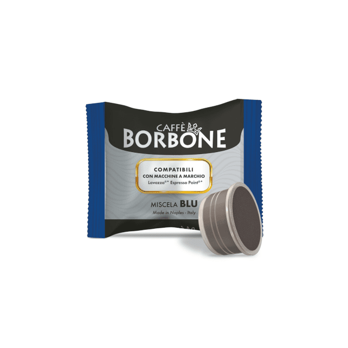 Capsule Caffè Borbone Compatibili Lavazza Espresso Point, Miscela Blu