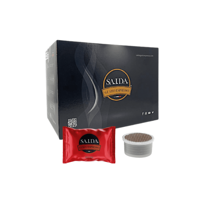 Capsule Saida Gusto Espresso Compatibili Espresso Point, miscela Red Dek