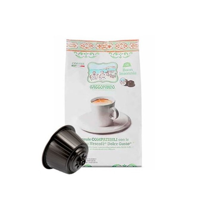 Capsule Compatibili Nescafè Dolce Gusto, Caffè Gattopardo, miscela Insonnia