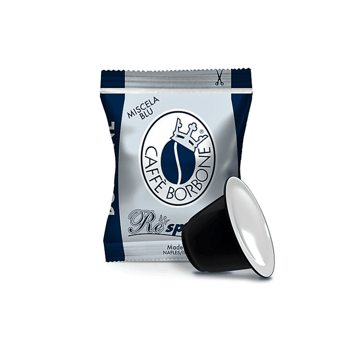 Capsule Caffè Borbone compatibili Nespresso, Respresso miscela Blu